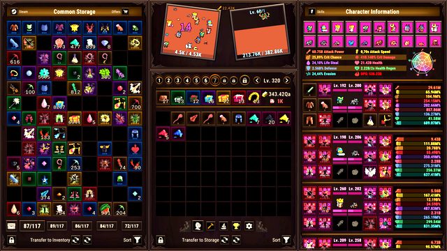 Heroes, pets and the talent tree screenshot