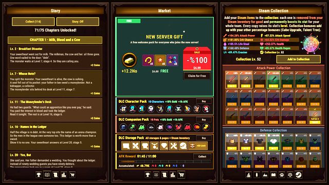 Steam items: sell them or bank them screenshot